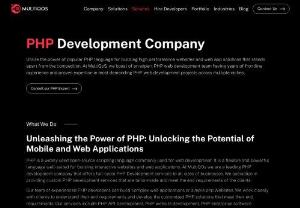 Best PHP Development Company - At MultiQoS, we have an excellent PHP web development team with years of frontline experience and demonstrated skill in the most challenging PHP web development projects in a variety of areas.