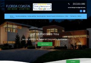 Florida Coastal Outdoor Lighting - We are committed to providing our customers with bright and innovative custom outdoor lighting solutions that are both affordable and beautiful. Our innovative LED landscape lighting fixtures provide energy efficiency for our commercial and residential clients for years to come.