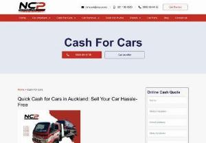 Cash For Cars Auckland - National Car Wreckers Auckland | Cash For Cars. We pay top cash for cars and offer a FREE car removal service. When you deal with National Car Removal & Car Parts, you get: Car wreckers - Auckland's leading car wreckers Free car removal - Free removal of any vehicle, anywhere in Auckland All makes and models - We will pay you for any type of vehicle Any condition - Running, not