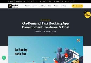 On-Demand Taxi Booking App Development: Features & Cost - These days, the tremendous technological advancement and the reach of the internet to the people have led to the use of various mobile apps for daily tasks. Now, taxi booking apps are easily available in the app store, making it easier to commute with people. On the app stores, there are various featured taxi booking applications. There is always a better scope for a newer app with the essential features. Here look at the features and costs of the on-demand taxi booking app.