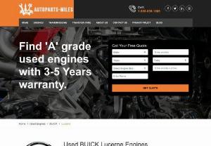 Used Buick Lucerne Engines for Sale in USA - Looking for a cheap price Used Buick Lucerne engine in the USA. Autoparts-Miles provides used Buick Lucerne engines for sale at a low price, Request quotations and orders now.