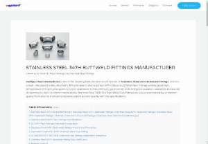 Stainless Steel 347H Buttweld Fittings Manufacturer in India - Sachiya Steel International is one of the Leading Manufacturer And Exporter of Stainless Steel 347H Buttweld Fittings, which is a dual - stabilized Ferritic, steel with 18 % chromium. Stainless Steel 347H Elbow Butt Weld Pipe Fittings exhibits good high temperature strength, plus good corrosion resistance in many exhaust gas environments and good oxidation resistance at elevated temperatures. With excellent machinability, Stainless Steel 347H Tee Butt Weld Pipe Fittings are also characterized...