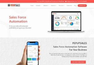 Sales Force Automation SFA App | Sales Management Software - PepUpSales sales force automation software is an enterprise mobility solution that helps you manage your primary and secondary sales activities.