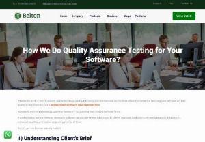 How We Do Quality Assurance Testing for Your Software? - In this blog, we have tried to explain quality assurance testing process of software development company. Quality assurance contains client's brief, process execution, bug fixing, and post deployment QA. Read this blog thoroughly and let us know your thoughts.