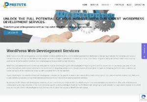 Custom WordPress Development Services Company | PRETUTE - PRETUTE has helped over 100s of agencies worldwide with efficient WordPress development services, delivering 50+ sites every month. We believe that our journey to build robust digital solutions and user-friendly interfaces to our clients has just been initiated.