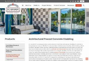 Architectural Precast Companies - D.C. Kerckhoff Company provides a wide selection of architectural precast cladding for architects and general contractors. Contact us today for more details.