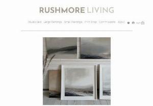 Rushmore Living - Original art and prints, by London / Kent based artist Charlie. Semi-abstract landscapes, in muted colour palettes.