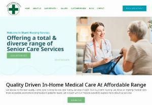Home Care Nursing services in Delhi - Shanti Nursing Services offer complete agency services of nurses to clinics, hospitals, home care, nursing homes and doctor's offices as per requirement and specialization. Best home care nursing services in Delhi has a pool of trained, qualified and verified nurses to fulfil the needs of clients based on positions in healthcare field. Our health care professionals take extra care of patients and always strive to do their best with love and carefulness. Nursing Bureau Services in India can...