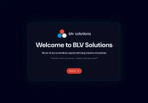 Screenshot of BLV Solutions - Automation Services