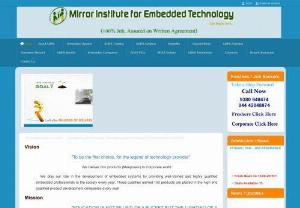 Best Embedded Training with 100% Guaranteed placement - Embedded systems are the latest technology in today's world.Our mirror institute committed to provide placement assured embedded system course for 100 peoples per year.we provide embedded MNC placement at top notch companies with minimum package of 40k per month.We are providing hands on training for students to obtain real industrial experience given by stalwarts of embedded field. Our embedded system course is suitable for freshers and job seekers from, ECE, EEE & EIE domains.