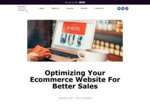 Optimizing Your Ecommerce Website For Better Sales - Is your ecommerce store not performing in the best possible manner? Do you think you could increase your sales by making some tweaks and changes to your website? Check our guide to optimizing your ecommerce website for better sales.
