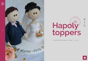 Hapoly Ever Afters Wedding Cake Toppers - Forever unique, Forever Yours
​Handmade, personalised Wedding Cake toppers that are unique to you and hardened to last a lifetime�