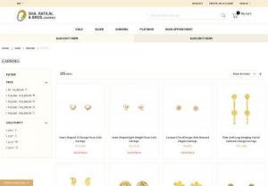 Buy Gold Earrings Online For Girls & Women | Latest Design At Best Price - Shop gold earrings online: Take a look at the latest gold earring design. Buy the attractive gold earring for women. Explore the latest collection of stud, jhumka, and drop earrings.