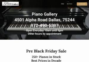 Piano Gallery, best dealer & retailer of quality and affordable pianos - The Piano Gallery is one of the high-quality piano retailers and dealers. We provide the biggest choice of pianos in North Texas and allow you to sell or purchase your dream piano, also offer piano on rent.