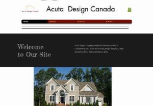 Acuta Design Canada - Home design, patio design, structural plans