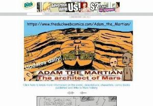 Adam the Martian. The architect of Mars. - Read Adam's daily comic,  the architect of Mars. Leading thousands of builders during the ancient Mars. #fun #humor and #adventure
