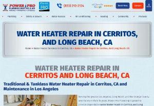 Water Heater Repair in Cerritos, CA - Facing problems with your water heater, mainly in the wintertime, is very challenging. Contact Power Pro Plumbing because we provide water heater repairs in Cerritos, CA, and the surrounding areas. Call 866-627-9647 to schedule a service.