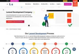 Laravel Development Company - Laravel is a flexible framework that allows you to develop secure, scalable, and manageable web applications. Tekki Web Solutions Pvt. can help you to increase your business' revenue and improve your business standards. We have always provided the best possible solution for our clients.
