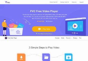 FVC Free Video Player - FVC Free Video Player allows you to play your video and audio files from your local drives with high quality. You don't need to download extra software, such as VLC and Windows Media Player.