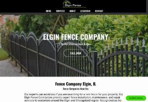 Elgin Fence - ElginFence.com was established in the Chicagoland suburb of Elgin, IL. We are recognized as a legal entity under Nationwide Automation LLC doing business as Contractor Management Services.