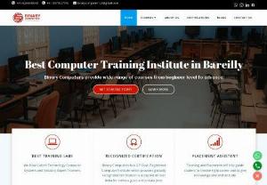 Best Computer Training Institute in Bareilly - Binary Computers is the Best Computer Institute in Bareilly. We provide all Computer Courses at Reasonable Prices with the best Faculties. Binary Computer Provides all Basic Computer Courses. Binary Computer is the Best Computer Coaching in Bareilly.