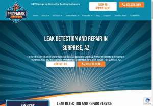 Leak Detection Services Surprise, AZ - Find and resolve hidden water leaks as soon as possible with help from our experts at Pridemark Plumbing. Call now to schedule professional water leak detection services in Surprise, AZ.