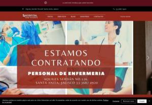 San Vicente Hospital - Surgical Medical Hospital with the following specialties: Gynecology or Obstetrics, General Surgery, outpatient consultation. Open 24 hours. Aquiles Serd�n 126, 45600 Tlaquepaque, Jalisco, Mexico.