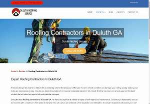 Roofing contractors in Duluth GA | Roofing Company in Duluth GA - Our roofing contractors in Duluth, GA,strive for perfection on every job we take. From inspection to emergency roof repair, we do it all and meet your demands.