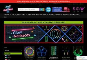 Blinking Lights Necklaces Supplier In USA - Looking for Blinking Glow Necklace Bulk? Turn your Party into Glow Party with these LED Light Necklace products. Buy them from us with 100% Guaranteed Lowest Pricing Along with Free Shipping and Discount Codes.