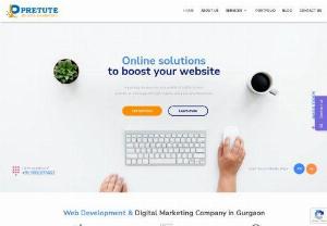 Digital Marketing Agency in Gurgaon, Delhi, India - PRETUTE is the best Digital Marketing Agency in Gurgaon, Delhi, India. Delivers a stellar Digital Marketing service to clients. Over the past years, we have helped various global brands to build superior traffic and ranking on website and app. We will provide you with a quality SEO, SMO and PPC Services according to your business.
