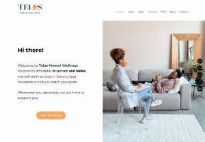 Telos Mental Wellness - Telos Mental Wellness Provides Affordable, Inclusive And Confidential Therapy By Experienced Counsellors In Subang Jaya