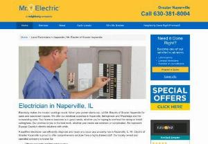 local electrician in Naperville, IL - Mr. Electric electricians in Phoenix provides residential and commercial electrical services, residential and commercial Phoenix electrical contractor services and repairs throughout Scottsdale Arizona, Tempe and Valleywide. Visit our site for more information.
