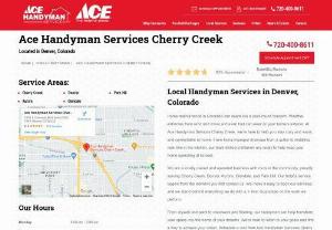handyman jobs in denver, co - Ace Handyman Services offers a variety of Packages all designed to help you love your home. Call or schedule an appointment online to receive quality home remodeling and repairs from the professionals.