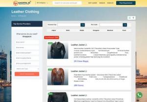Leather Clothing - Buy premium leather clothes in winter at wholesale rate from Shoppa.in. Redesign your winter wardrobe with stylish leather clothing that will also keep you warm when the temperature drops. Pick the range from winter essential jackets to classy dresses, Shoppa has hundreds of manufacturers selling a variety of leather products.