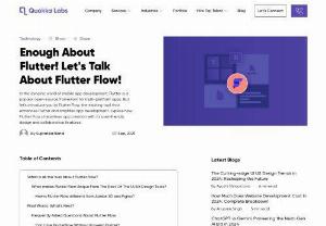 Enough About Flutter! Let's Talk About Flutter Flow! - With Flutter Flow's rich set of UI design elements and widgets, it's easy to deliver pixel-perfect and high-quality mobile apps for fluter app development.