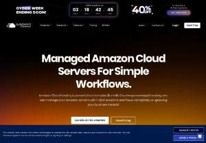 Managed AWS Cloud Hosting by Cloudways - Deploy and manage apps on AWS cloud server hosting without complexity. Managed Amazon cloud hosting platform built to help businesses and agencies to scale.