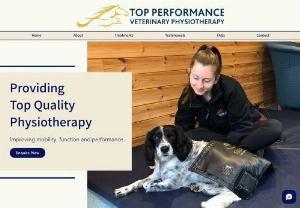 Top Performance Veterinary Physiotherapy - Top Performance Veterinary Physiotherapy provides treatment in the form of remedial exercises, manual techniques and electrotherapies to equine and canine clients to reduce pain, improve quality of life, encourage healing and for general performance maintenance