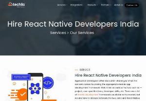 Hire React Native Developer - Application developers often encounter challenges when the concern comes to picking the appropriate mobile app development framework. Well, it lies on various factors such as - project, user specifications, developer skills, etc. There are a lot of mobile development frameworks available in the market, but we are here to discuss between the two, Ionic and React Native.