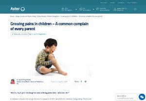 GROWING PAINS IN CHILDREN – A common complain of every parent - Looking for a solution to get relief from growing pains in children legs ? Check out the symptoms & treatment information to prevent the diseases