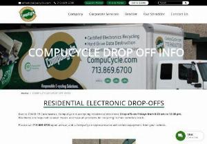 Electronic Recycling drop off | Contact us now! - Contact us on 713-869-6700, and a CompuCycle representative will collect equipment from your location.