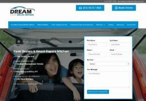 Dream smash Repair - Dream Smash Repairs is your trusted auto repair centre based in Mitcham, offering the highest quality smash repairs and panel beating service to vehicle owners across Melbourne.