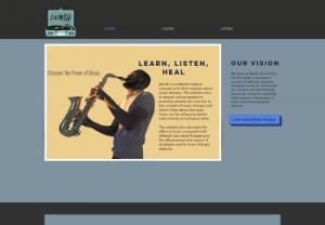 Zenith - Zenith is a website made to educate and inform people about music therapy and inform them about the ways music can be utilised to better one's mental and physical state.�