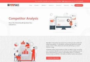 Competitor Analysis Software | Competitor Analysis Tools - Pepupsales competitor analysis CRM provides one of the most effective ways of studying your competitors. With this tool, you never have to guess anything, as you can quickly identify the tricks.