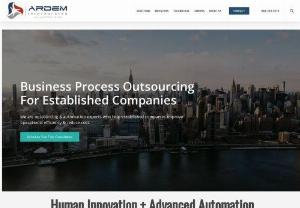Business Process Outsourcing Solutions - ARDEM - ARDEM, we are a top rated business process outsourcing (BPO) companies and provides document scanning services and data entry services to Bio-Medical, Financial, Insurance, Healthcare and Retail businesses across the country. We offer Business process outsourcing solutions by combining the best people, processes, and technologies to deliver successful results to our Clients.
