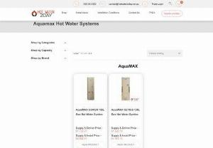 Aquamax Hot Water Systems - Hot Water 2Day distribute a quality & trusted brand of Aquamax hot water systems in Australia. We supply & install a water heater