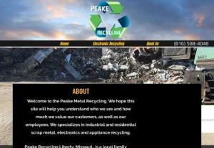 Peake Recycling - Peake Recycling, LLC., is a local, family-owned, full-service recycler and processor of scrap metal. We serving Mount Moriah and surrounding area, providing the fast service, and our signature touch for individuals and businesses.