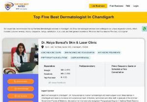 Best Dermatologist in Chandigarh - Top Five Best Dermatologists In Chandigarh. Is it accurate to say that you are battling to track down the best skin expert in Chandigarh? Is it turning into a cerebral pain to browse the many dermatologists situated in Chandigarh? See this PPT and make a simple pick from the rundown of renowned specialists who are an expert in skin diseases at Chandigarh.