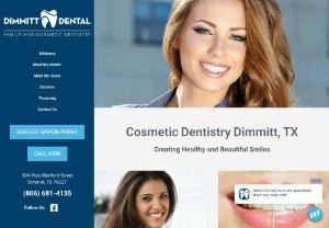 West Texas General Dentistry - West Texas General Dentistry offers quality cosmetic dentistry in Dimmitt, TX. Our services include dental veneers, teeth whitening, bonding, and dental crowns, and more. We use quality materials and modern technologies to provide you long-lasting results. Schedule your appointment today!