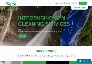 GPM Cleaning Services - GPM Cleaning Services provides the best power washing and power sweeping services to the Greater Toronto Area. Fair prices, superior quality, and exceptional service are guaranteed when you work with us.