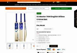 SS Master 7000 Cricket Bat - Buy Now | One O Cricket - Buy SS Master 7000 Cricket Bat Online at Best Price. SS Master 7000 Cricket Bat available in size SH. We ship worldwide via DHL and FEDEX. Check Deals and Reviews